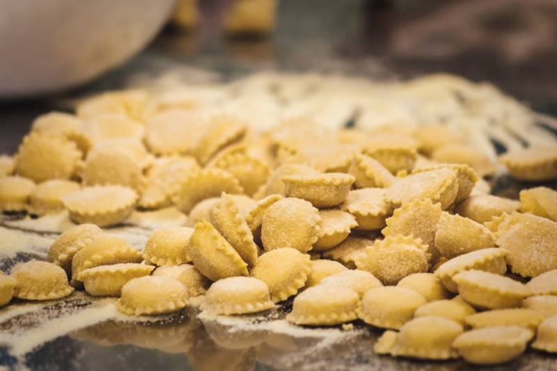 Anolini al formaggio